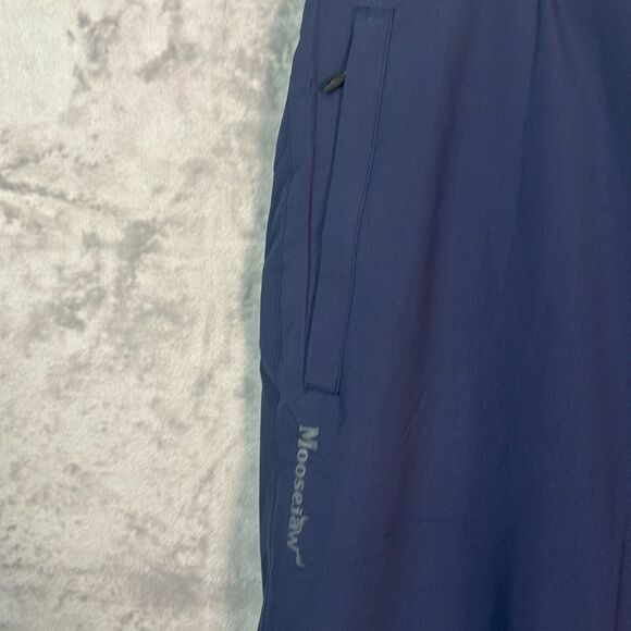 NWT New Moosejaw Blue Waterproof Insulated Mens Ski and Snow Pants Size Large - Picture 8 of 15